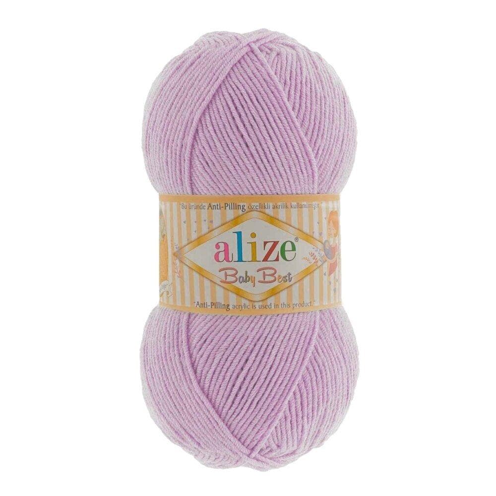 Alize Baby Best 27 Lilac – bamboo acrylic baby yarn