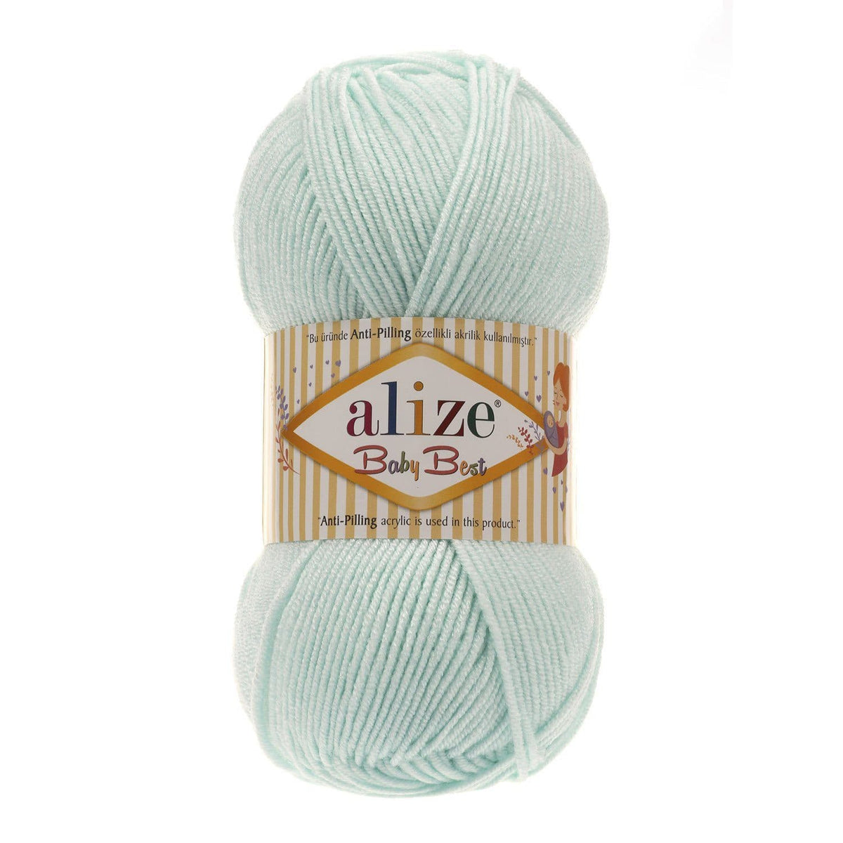 Alize Baby Best 514 Seafoam – bamboo acrylic baby yarn