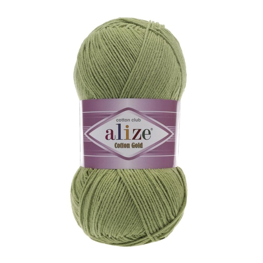 Alize Cotton Gold Cotton Gold Green (385)