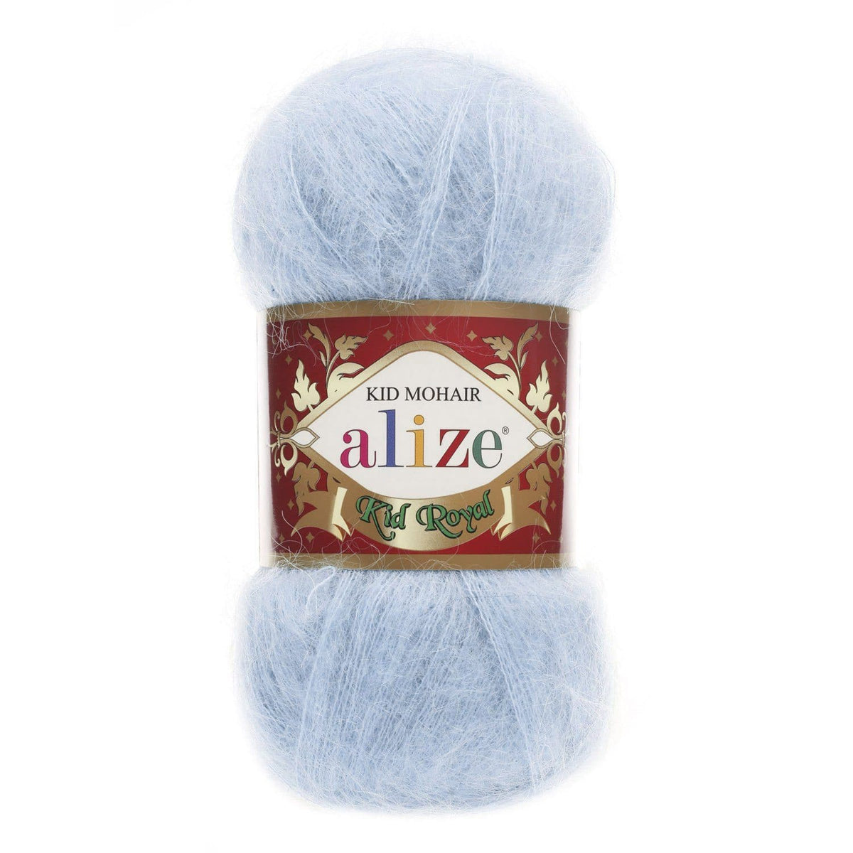 Alize Kid Royal 50 183 Puderblå – tunt kid mohair-garn