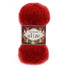 Alize Kid Royal 50 56 Röd – tunt kid mohair-garn