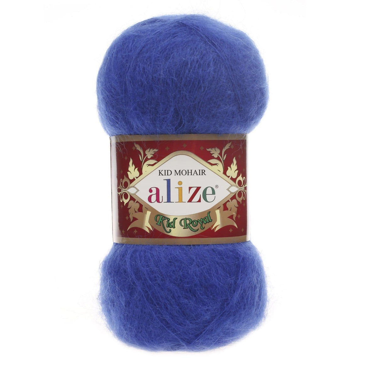Alize Kid Royal 50 141 Kungsblå – tunt kid mohair-garn