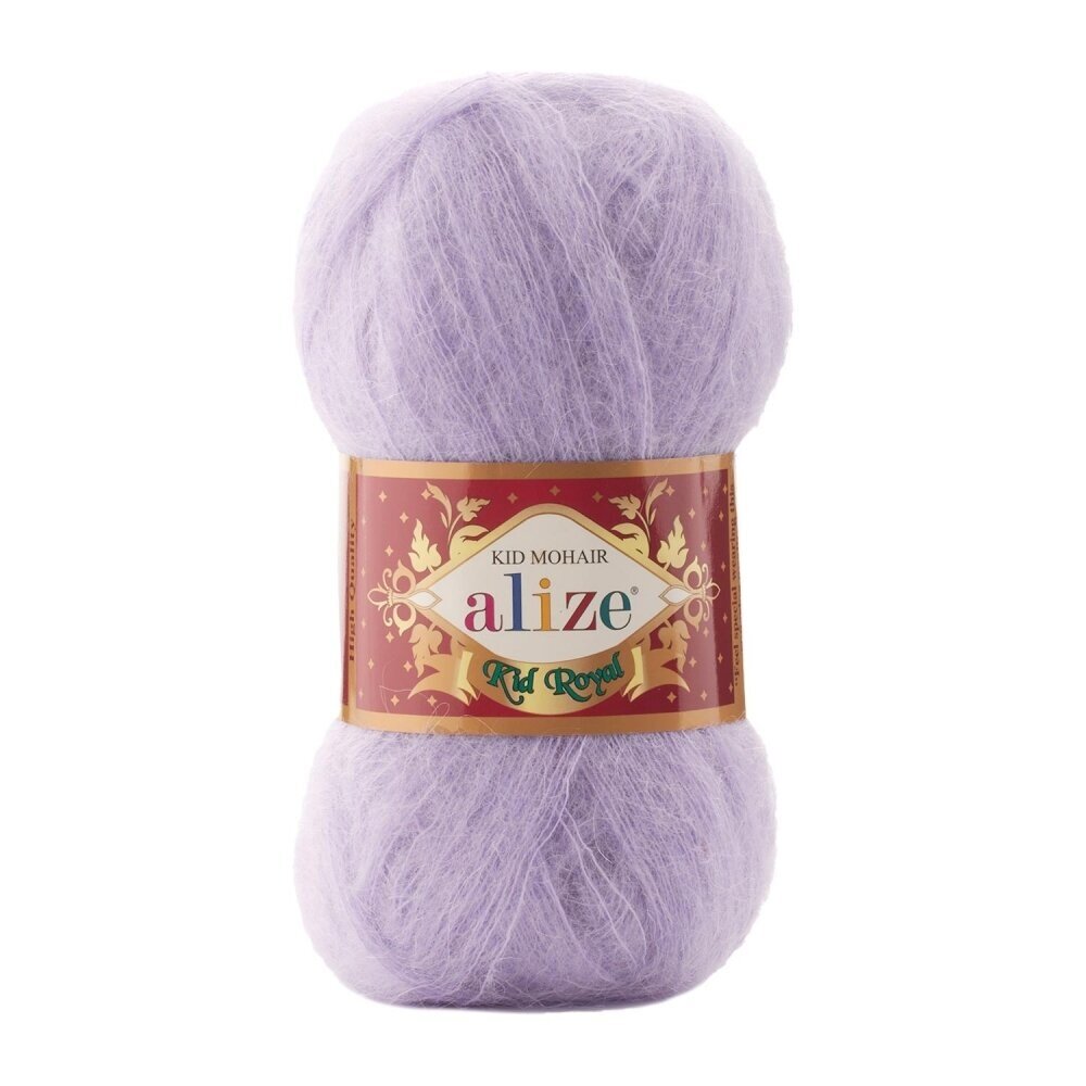 Alize Kid Royal 50 158 Lavendel – tunt kid mohair-garn