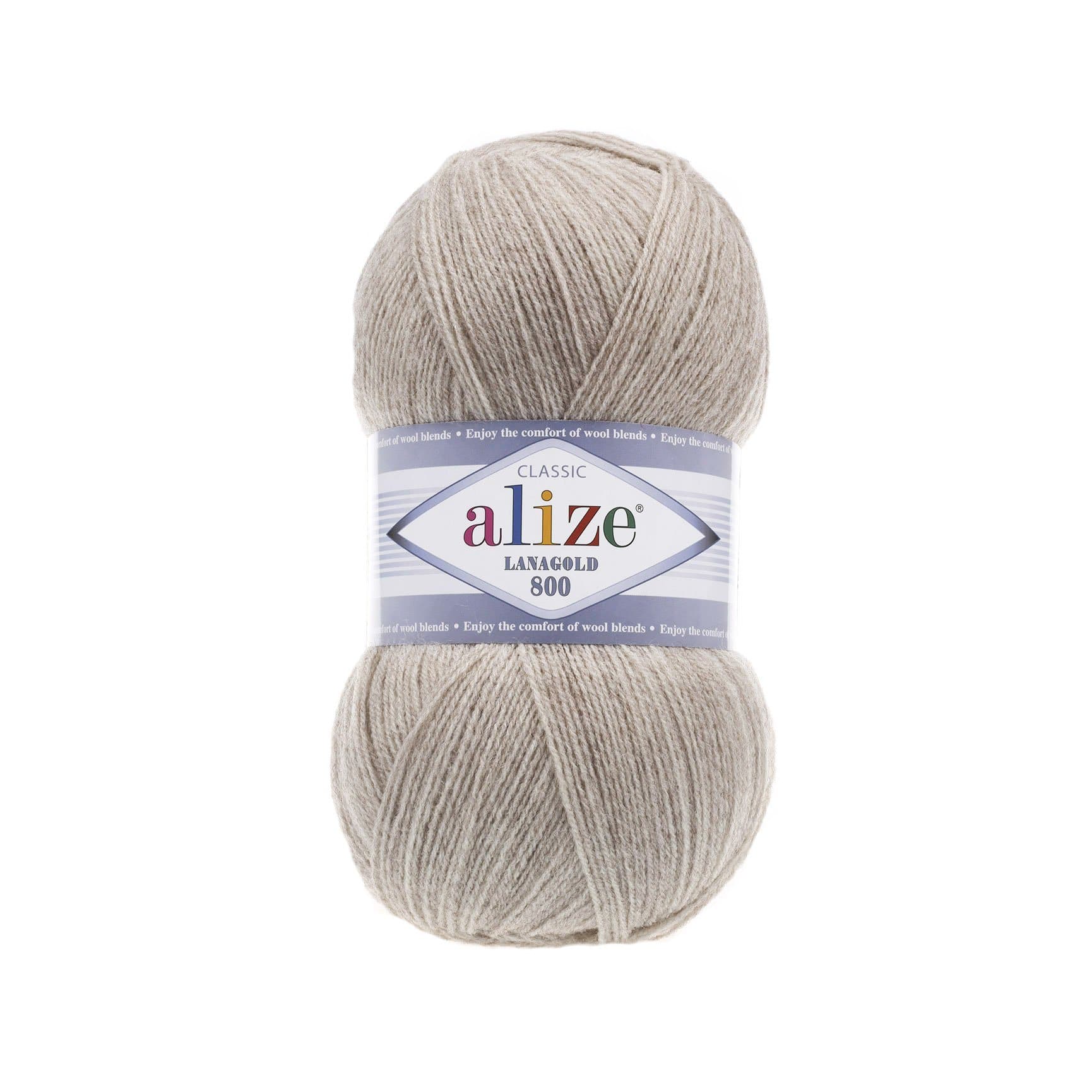 Alize Lanagold 800 Lanagold 800 Beige Melange (152)