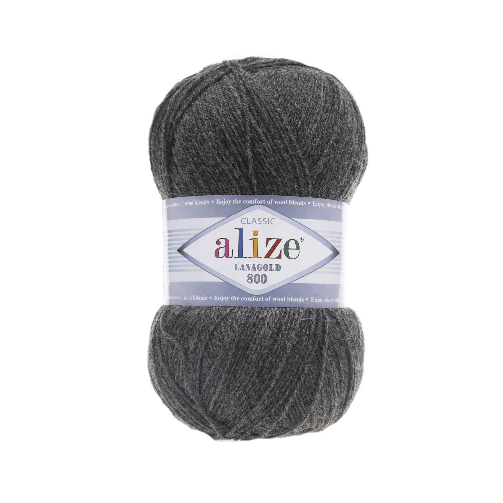 Alize Lanagold 800 Lanagold 800 Medium Grey Melange (182)