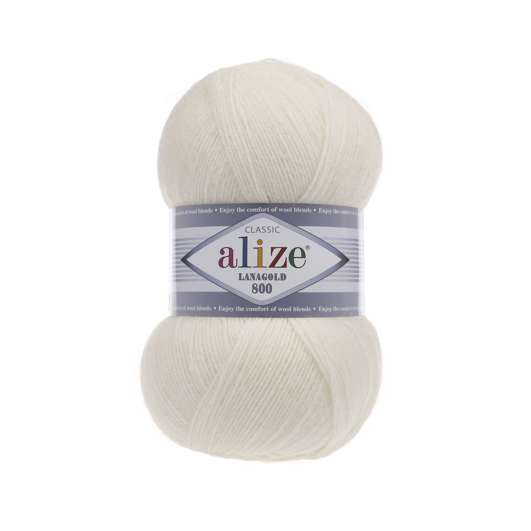 Alize Lanagold 800 Lanagold 800 Light Cream (62)