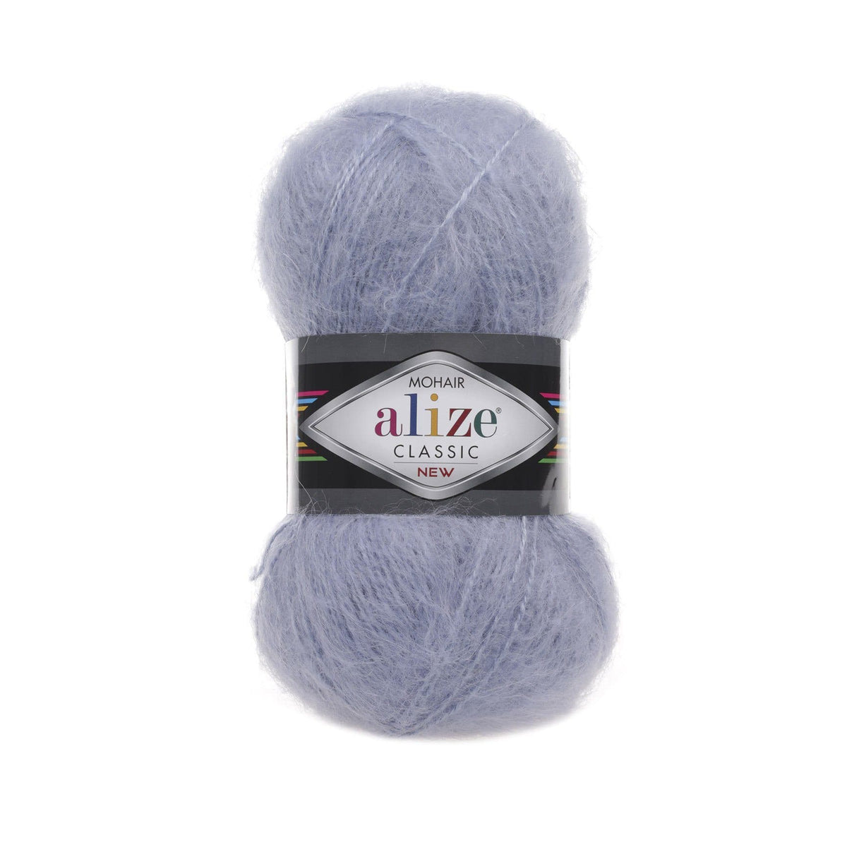 Alize Mohair Classic 51 Plieno mėlyna – akrilo siūlai su moheriu ir vilna