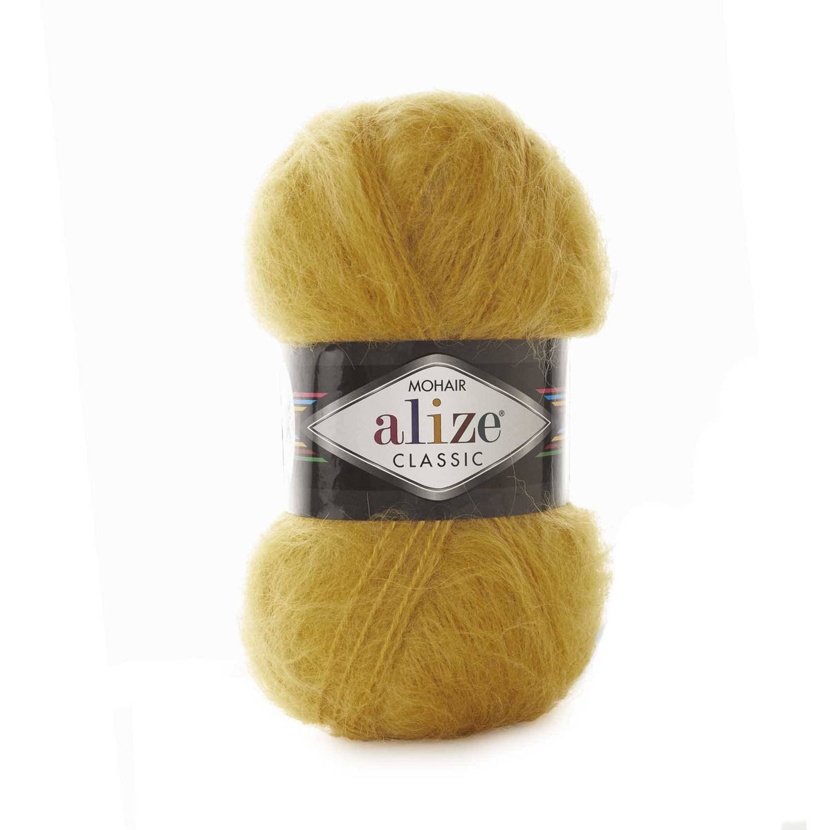 Alize Mohair Classic 02 Bronzos – akrilo siūlai su moheriu ir vilna