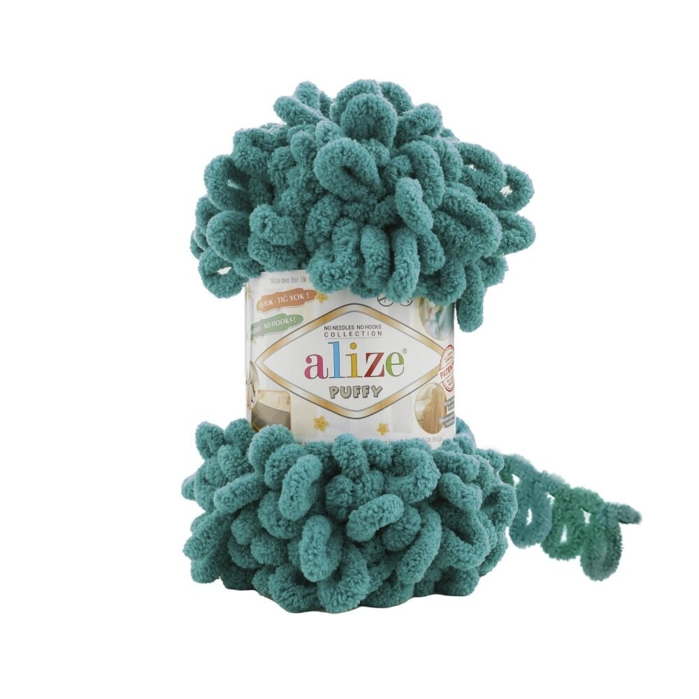 Alize Puffy 847 Pine – loop yarn