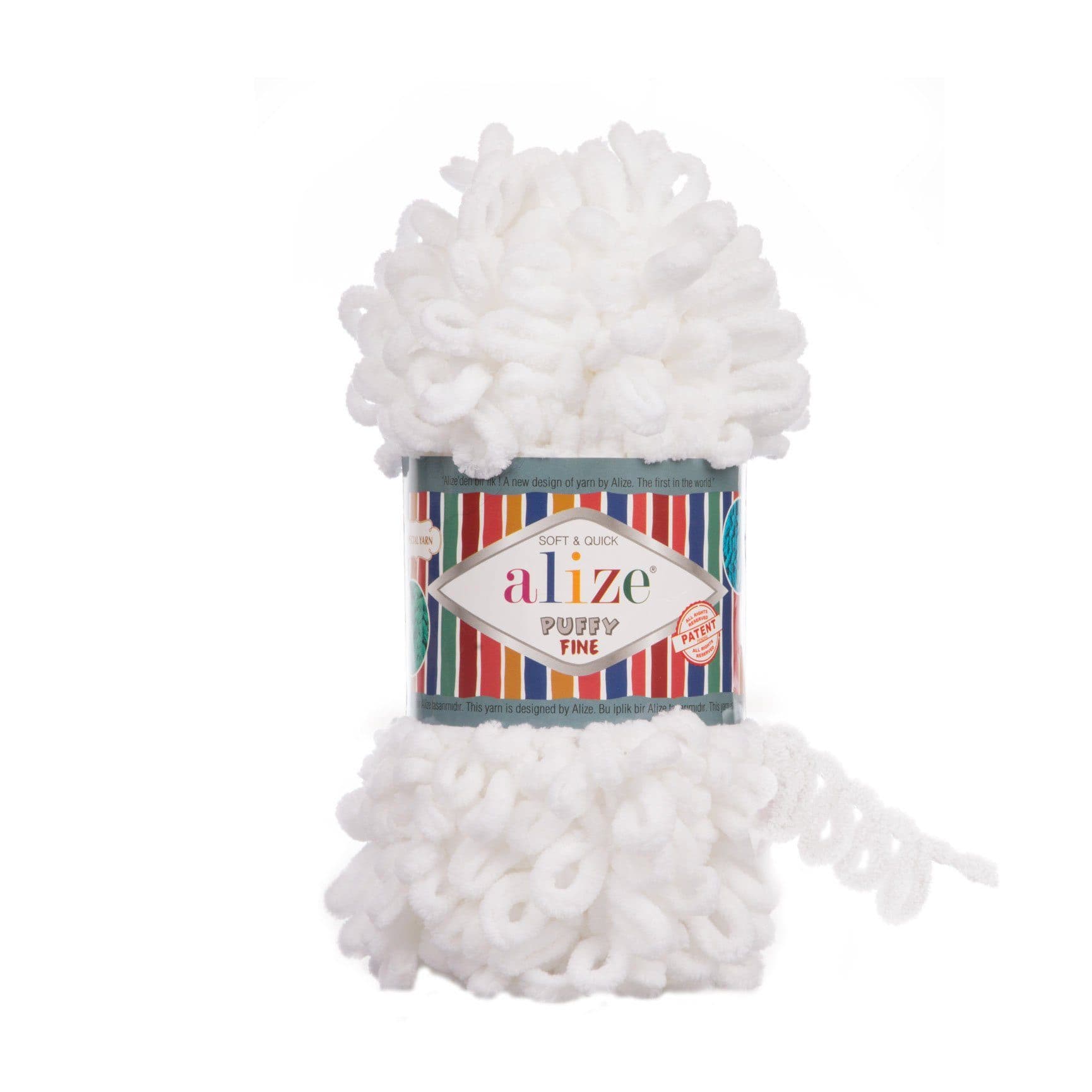 Alize Puffy Fine Puffy Fine White (55)