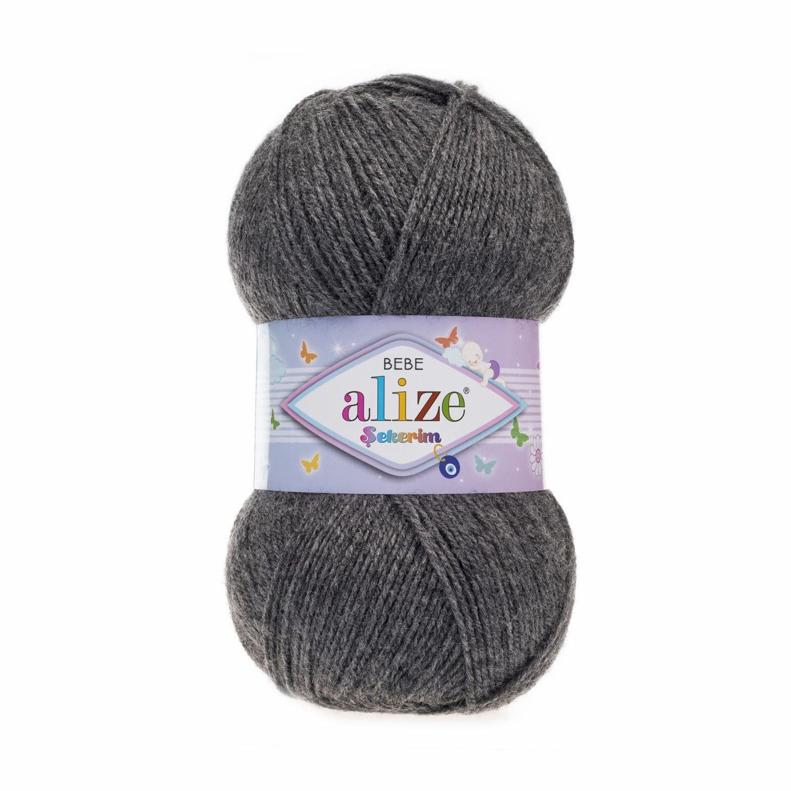 Alize Sekerim Bebe Sekerim Coal Grey Melange (196)