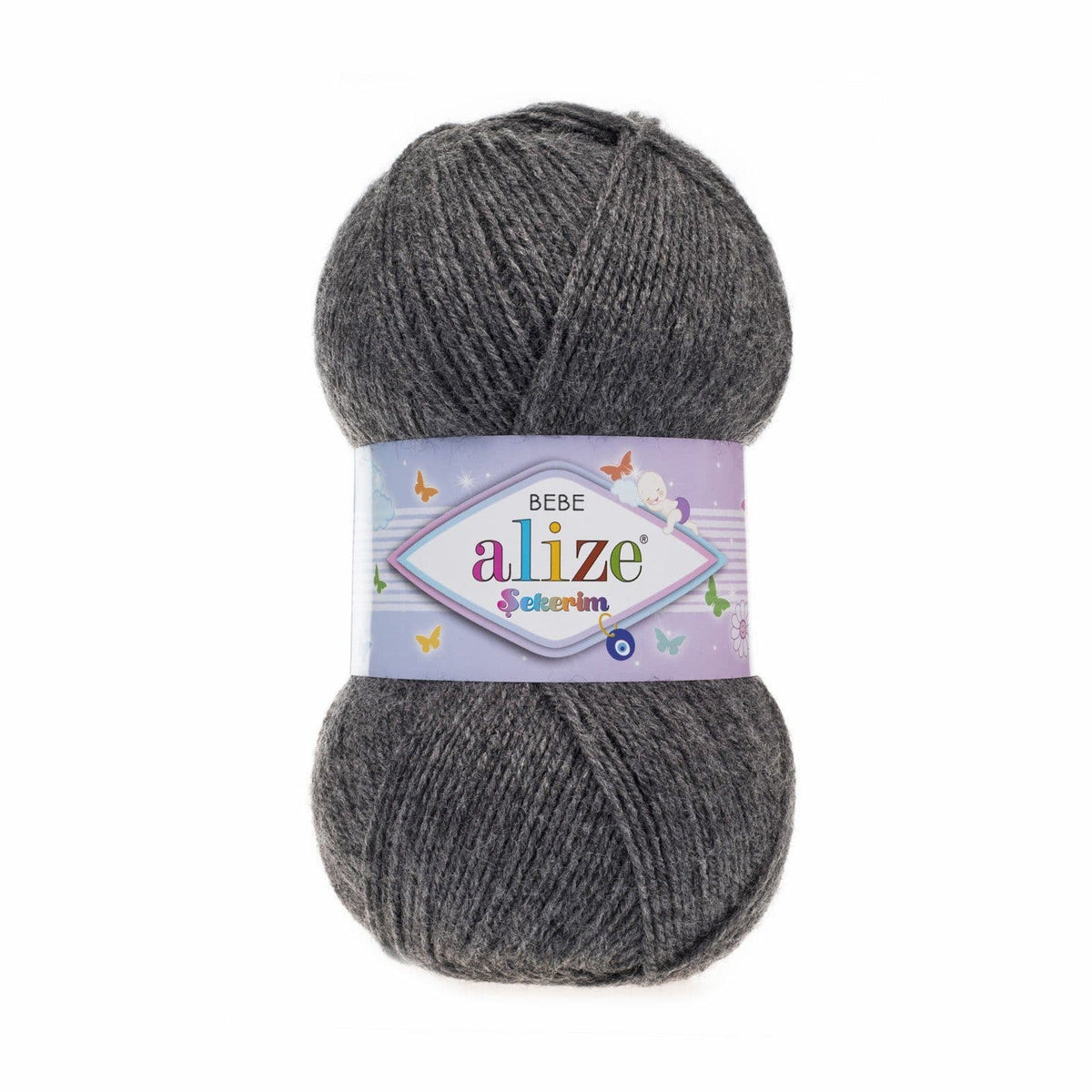 Alize Sekerim Bebe Sekerim Coal Grey Melange (196)