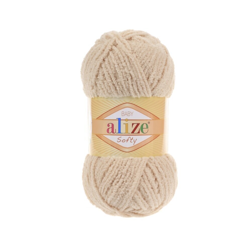 Alize Softy Baby 310 Sand – plush baby yarn