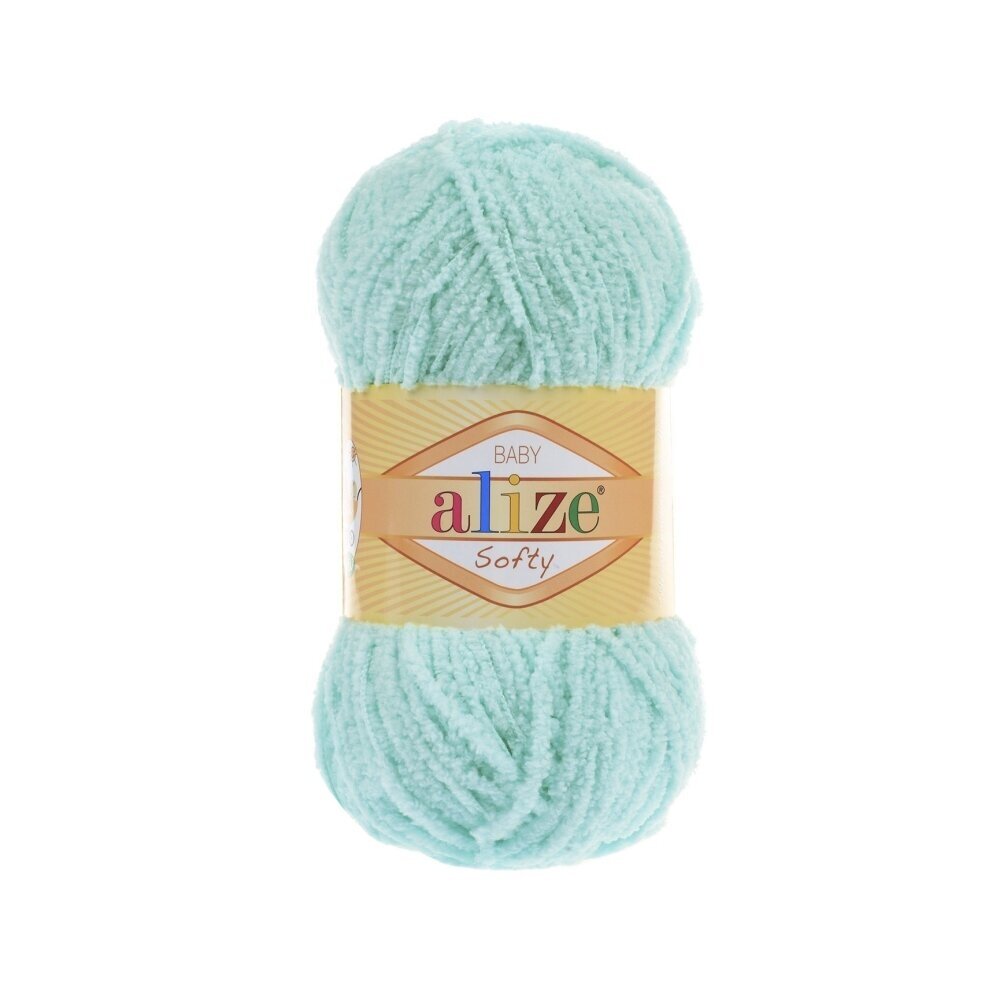 Alize Softy Baby 669 Seafoam – plush baby yarn
