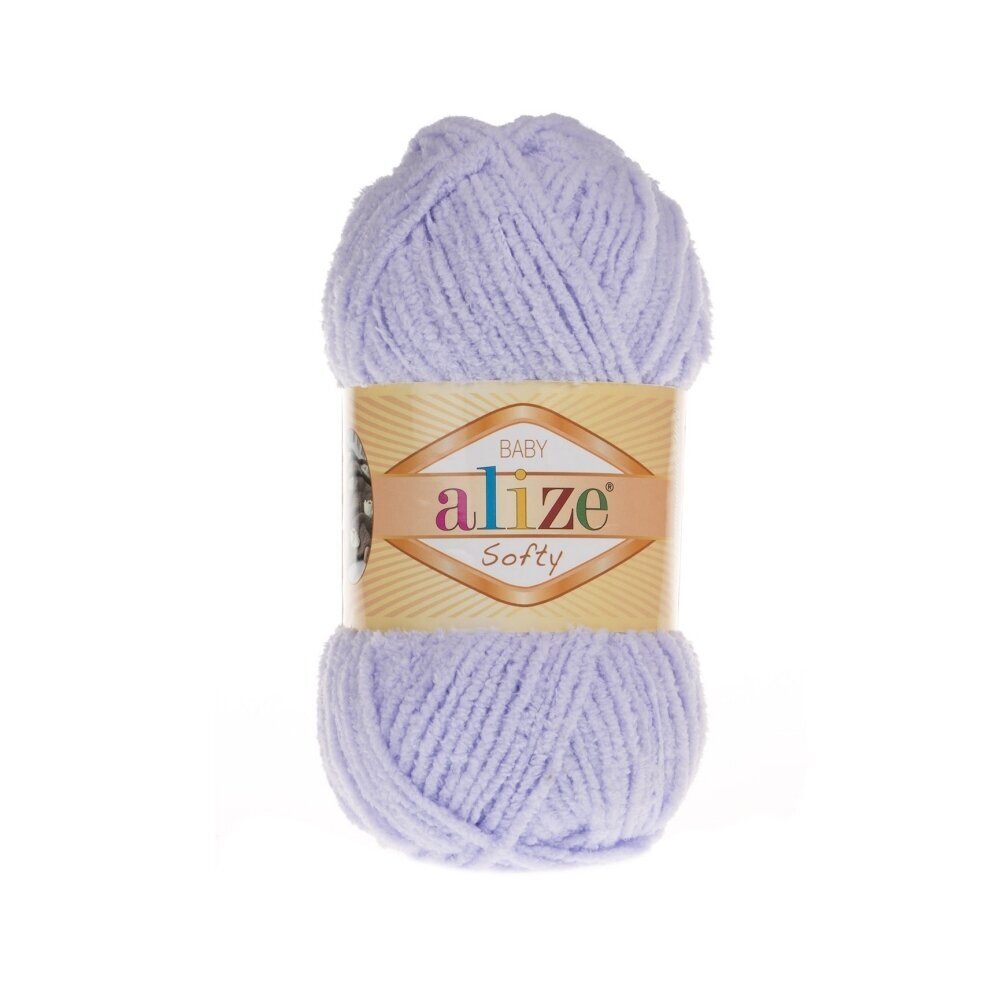 Alize Softy Baby 146 Lavender – plush baby yarn