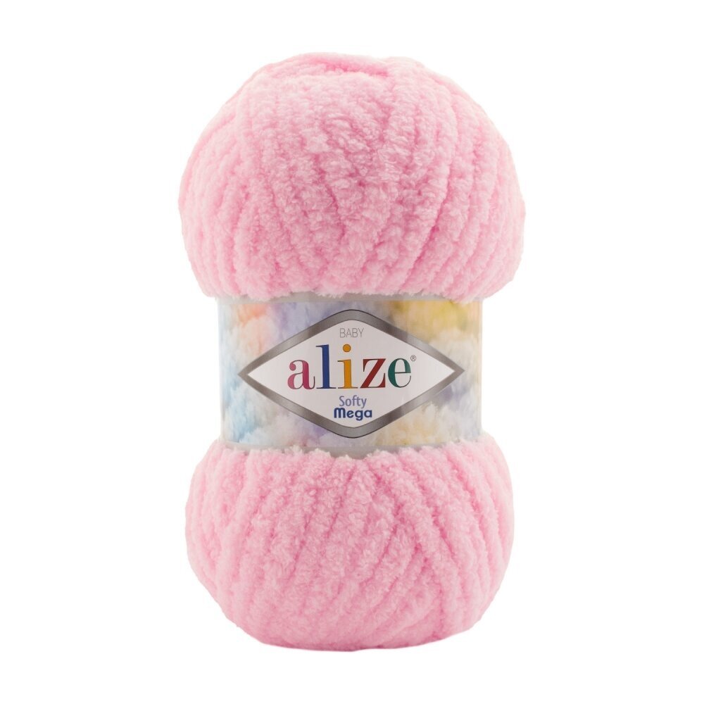 Alize Softy Mega 185 Rosa cenere – filato soffice spesso