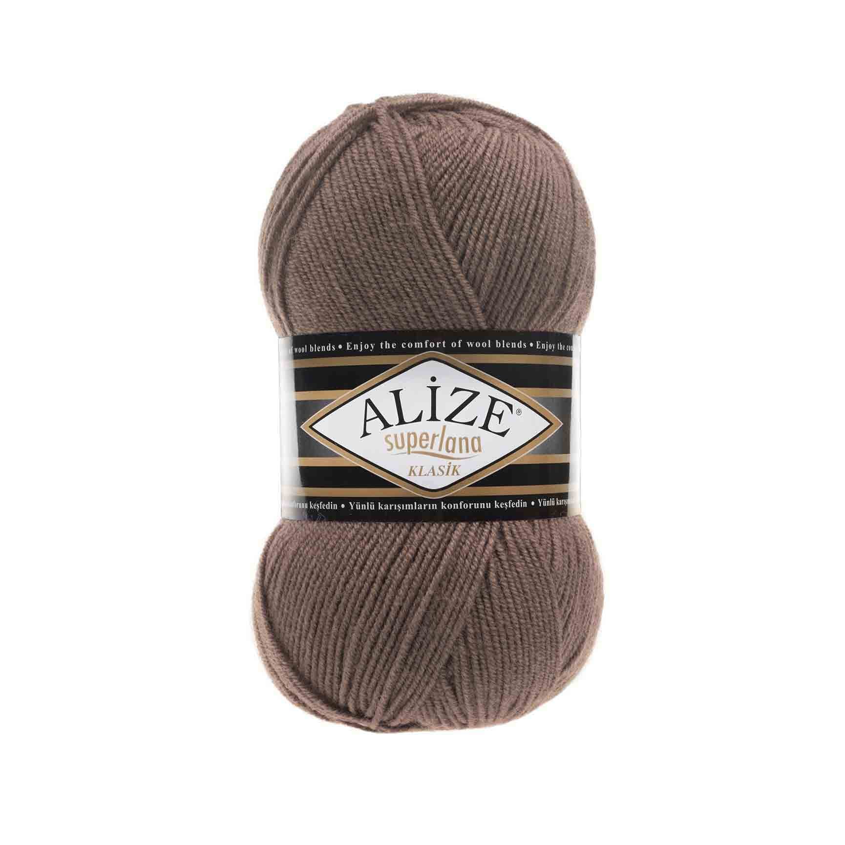 Alize Superlana Klasik Superlana Milky Brown (584)