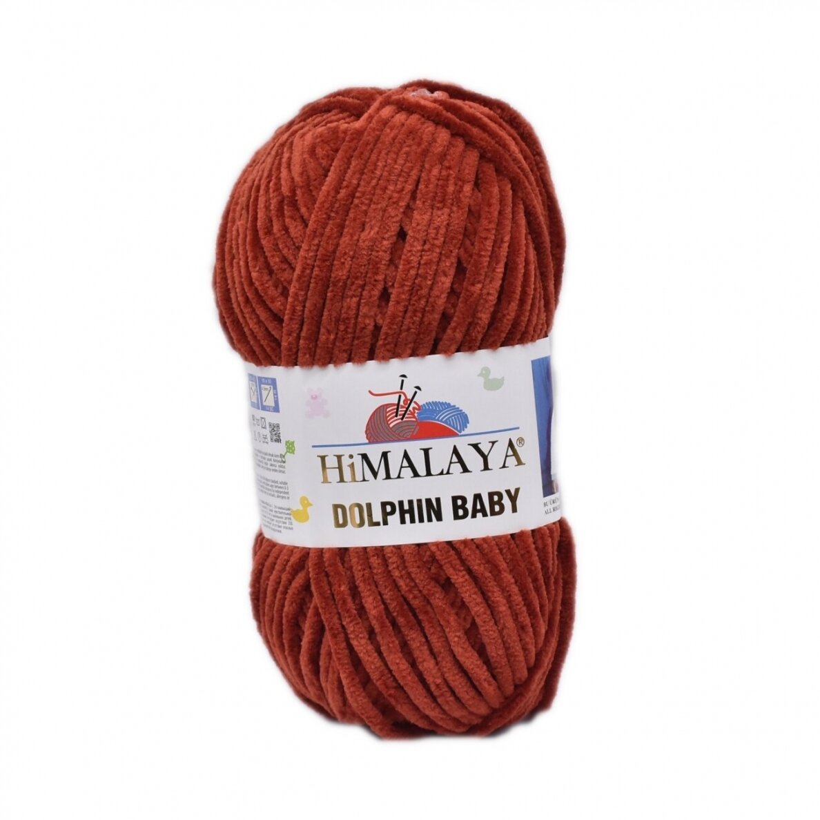 Himalaya Dolphin Baby 80370 Brick – plush chenille yarn