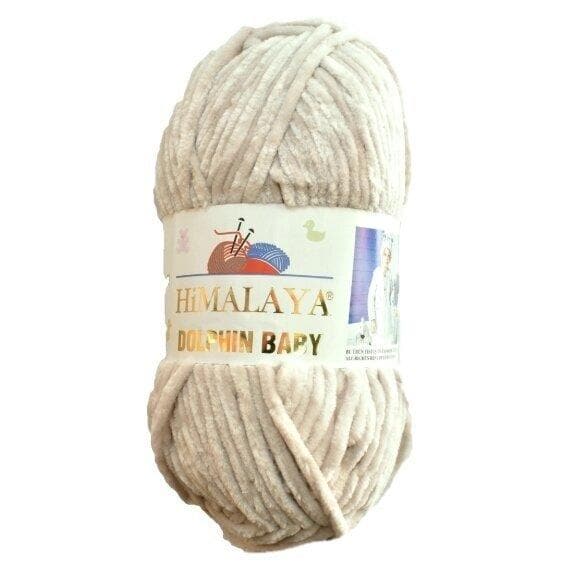 Himalaya Dolphin Baby 80342 Ivory – plush chenille yarn