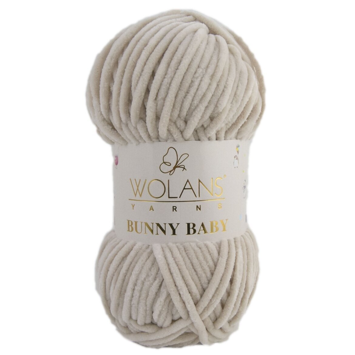 Wolans Bunny Baby 100-34 Akmens – pliušiniai siūlai
