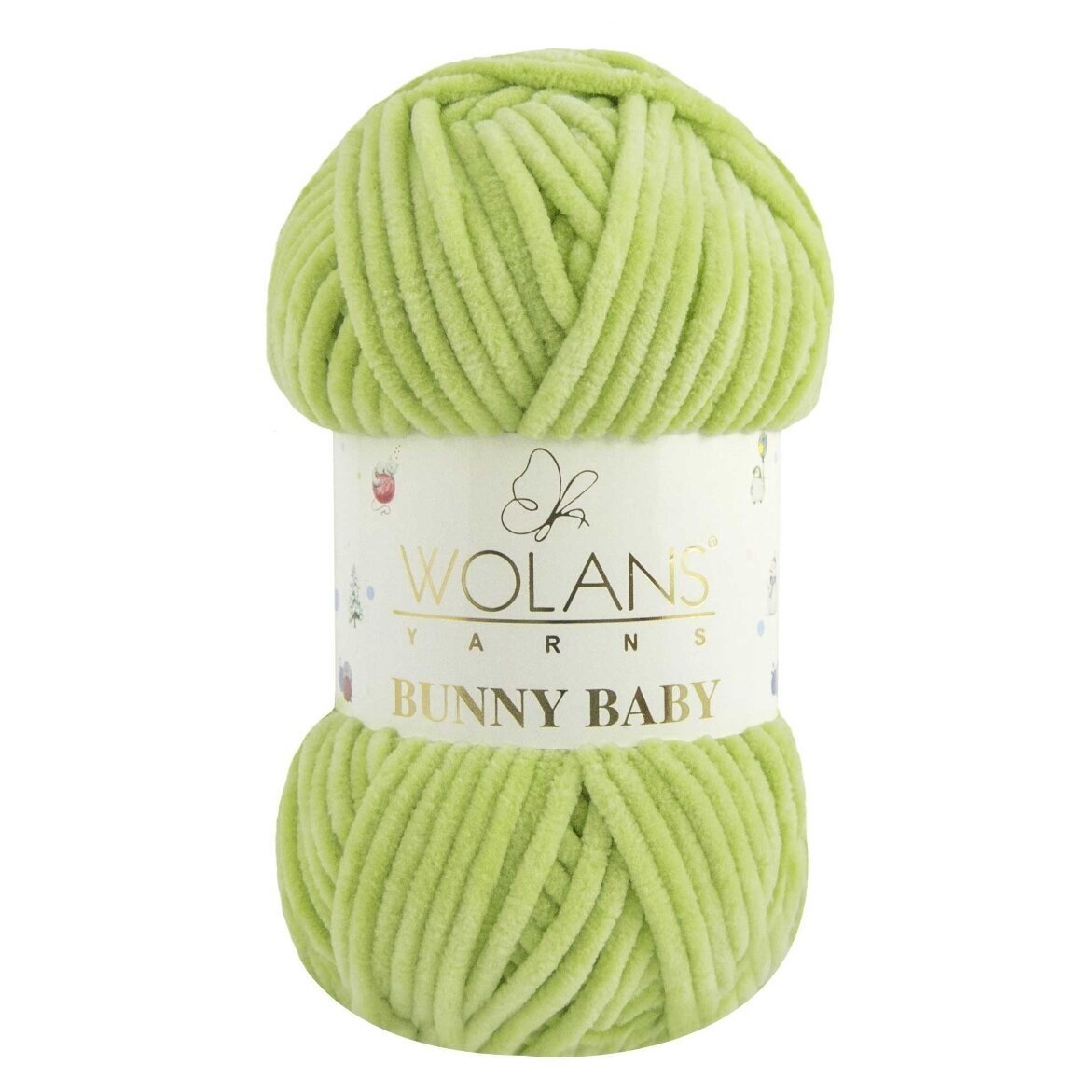 Wolans Bunny Baby 100-46 Pistacijų – pliušiniai siūlai
