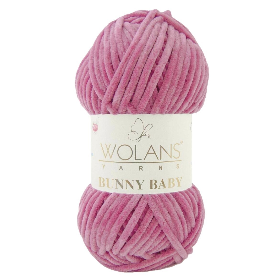 Wolans Bunny Baby 100-31 Rožių – pliušiniai siūlai
