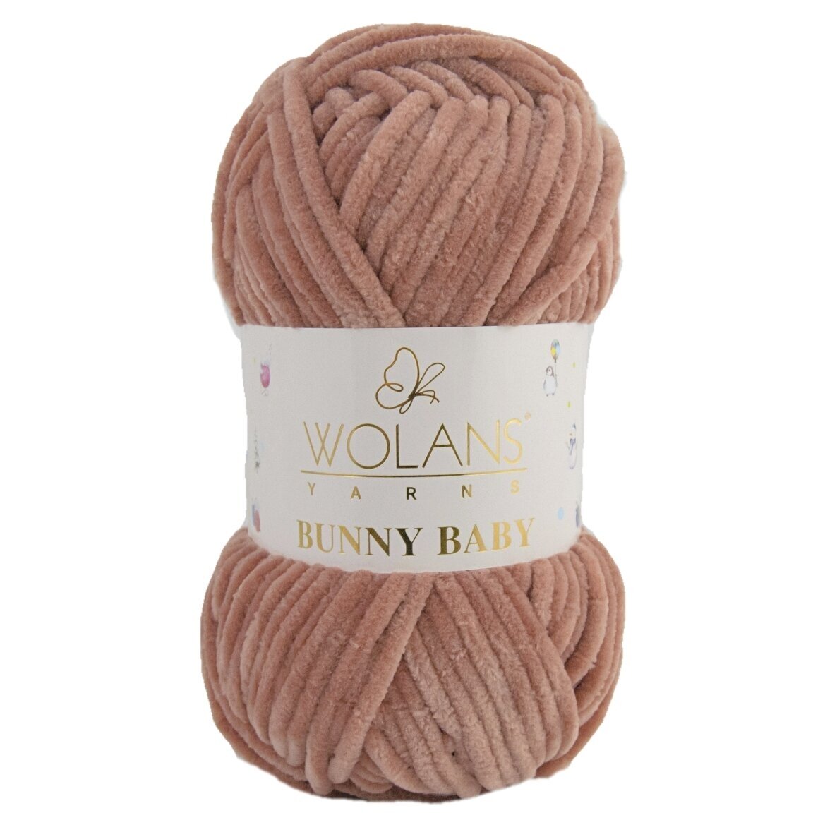 Wolans Bunny Baby 100-54 Mokos – pliušiniai siūlai
