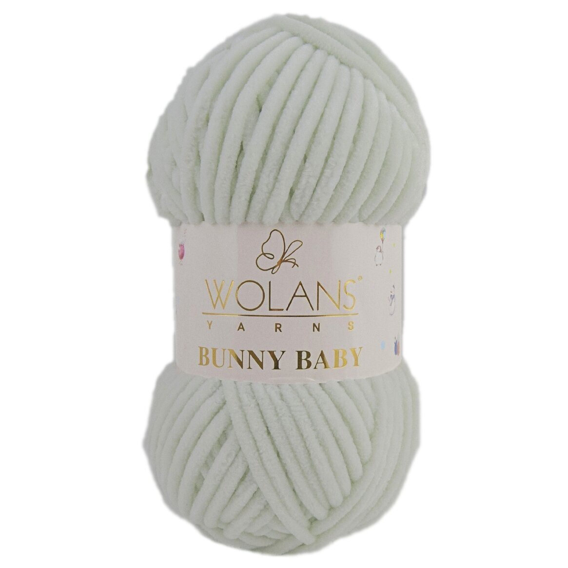 Wolans Bunny Baby 100-03 Akmens – pliušiniai siūlai